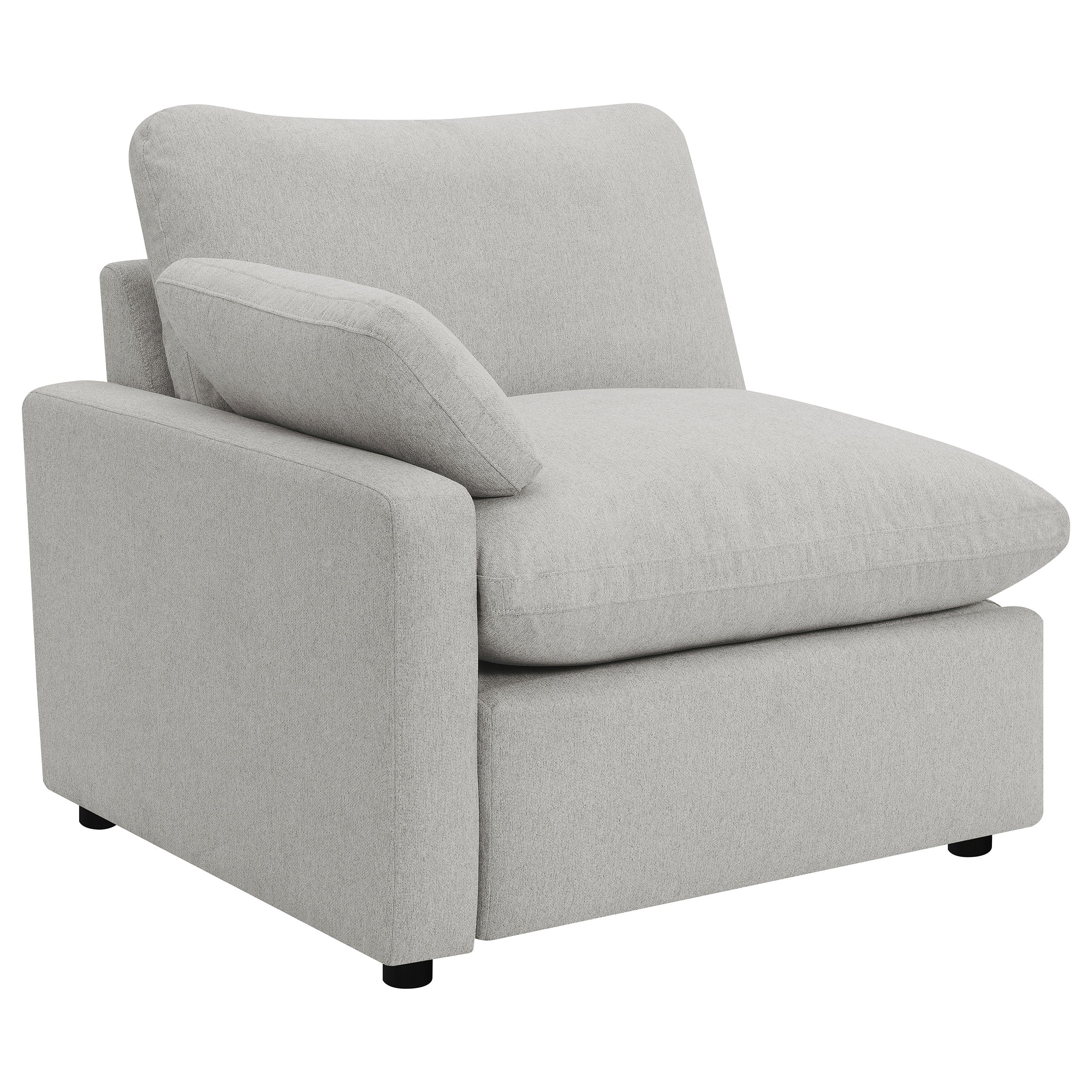 Best Furniture Outlet - Coaster - Collins Modular LAF Power Recliner Grey - 609560LRP