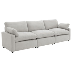 Best Furniture Outlet - Coaster - Collins Modular Power Sofa Grey - 609561P