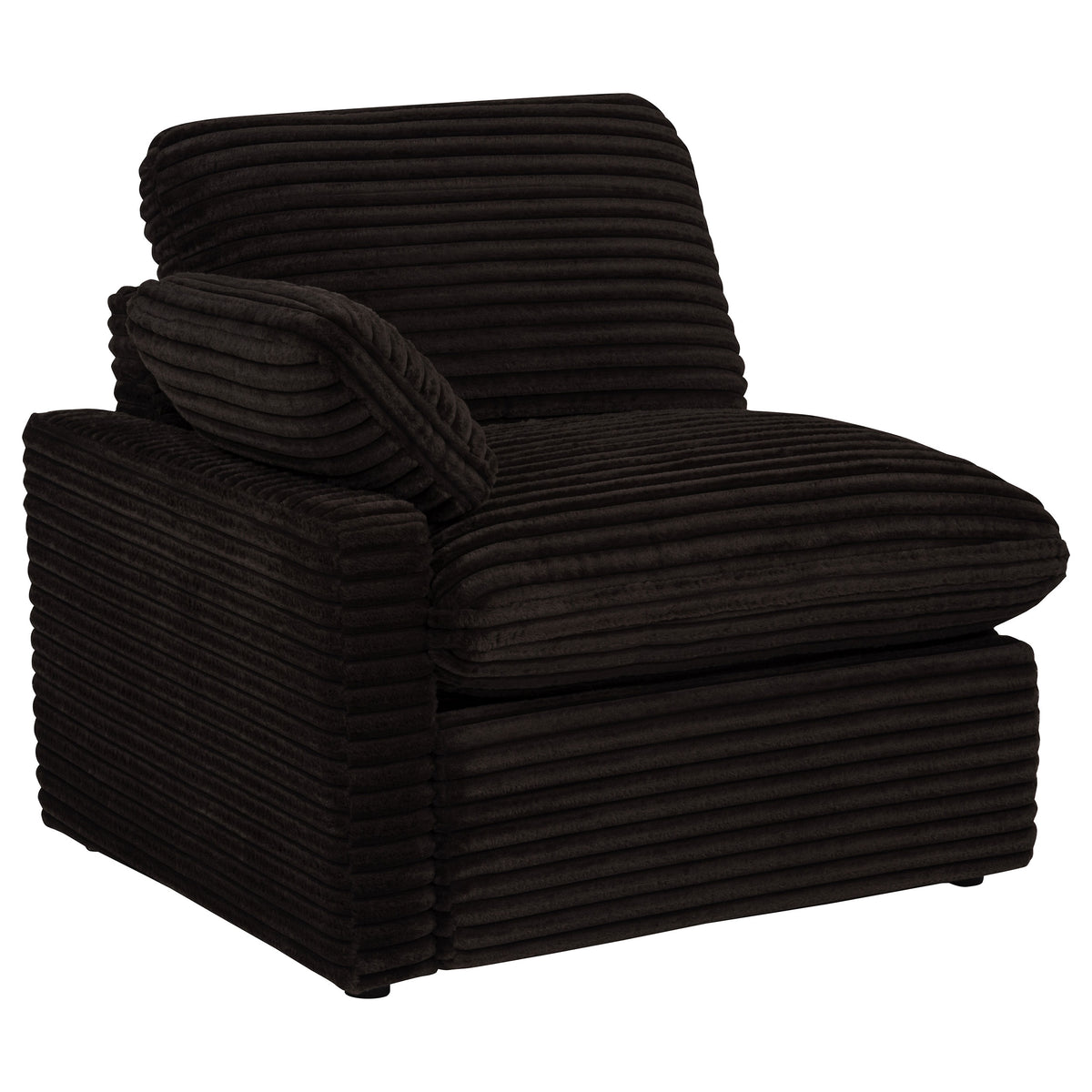 Best Furniture Outlet - Coaster - Collins Modular LAF Power Recliner Chocolate Brown - 610350LRP