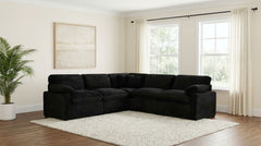 Best Furniture Outlet - Coaster - Collins 5-piece Modular Power Reclining Sectional Black - 610360P