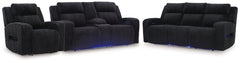 Best Furniture Outlet - Ashley Furniture - Forest Lake Power Reclining Sofa, Loveseat and Recliner - Power Reclining Sofa, Loveseat and Recliner - PC64202U3