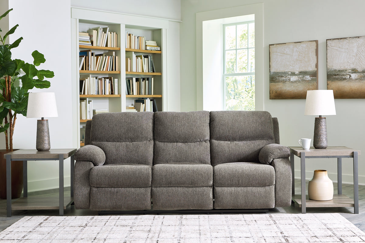Best Furniture Outlet - Ashley Furniture - Scranto Living Room - Reclining Sofa / Brindle - 6650288