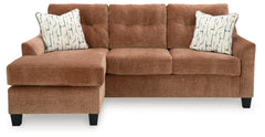 Amity Bay Sofa Chaise Sleeper, 2 Chairs and 2 Ottomans