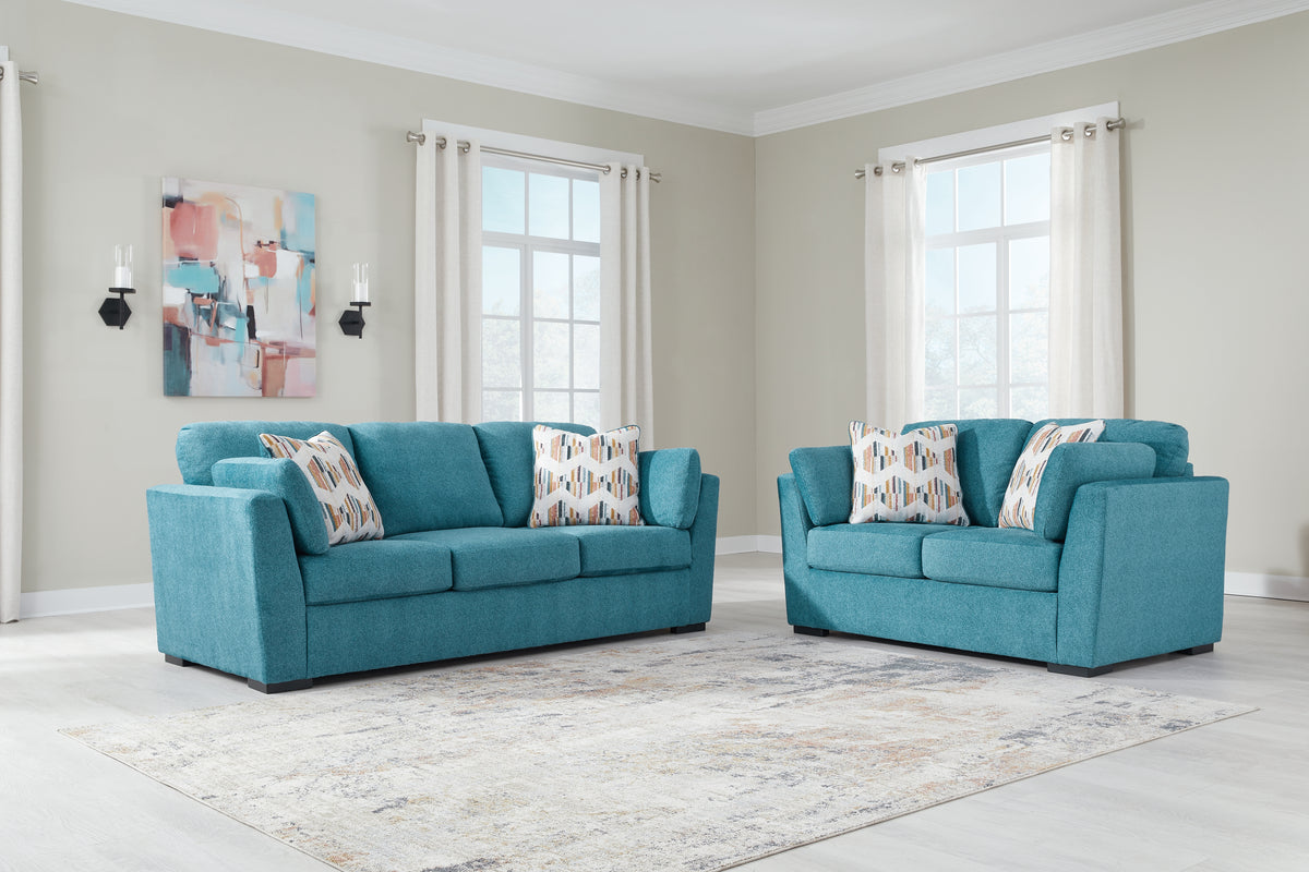 Best Furniture Outlet - Ashley Furniture - Keerwick Sofa and Loveseat - Sofa and Loveseat - 67507U1