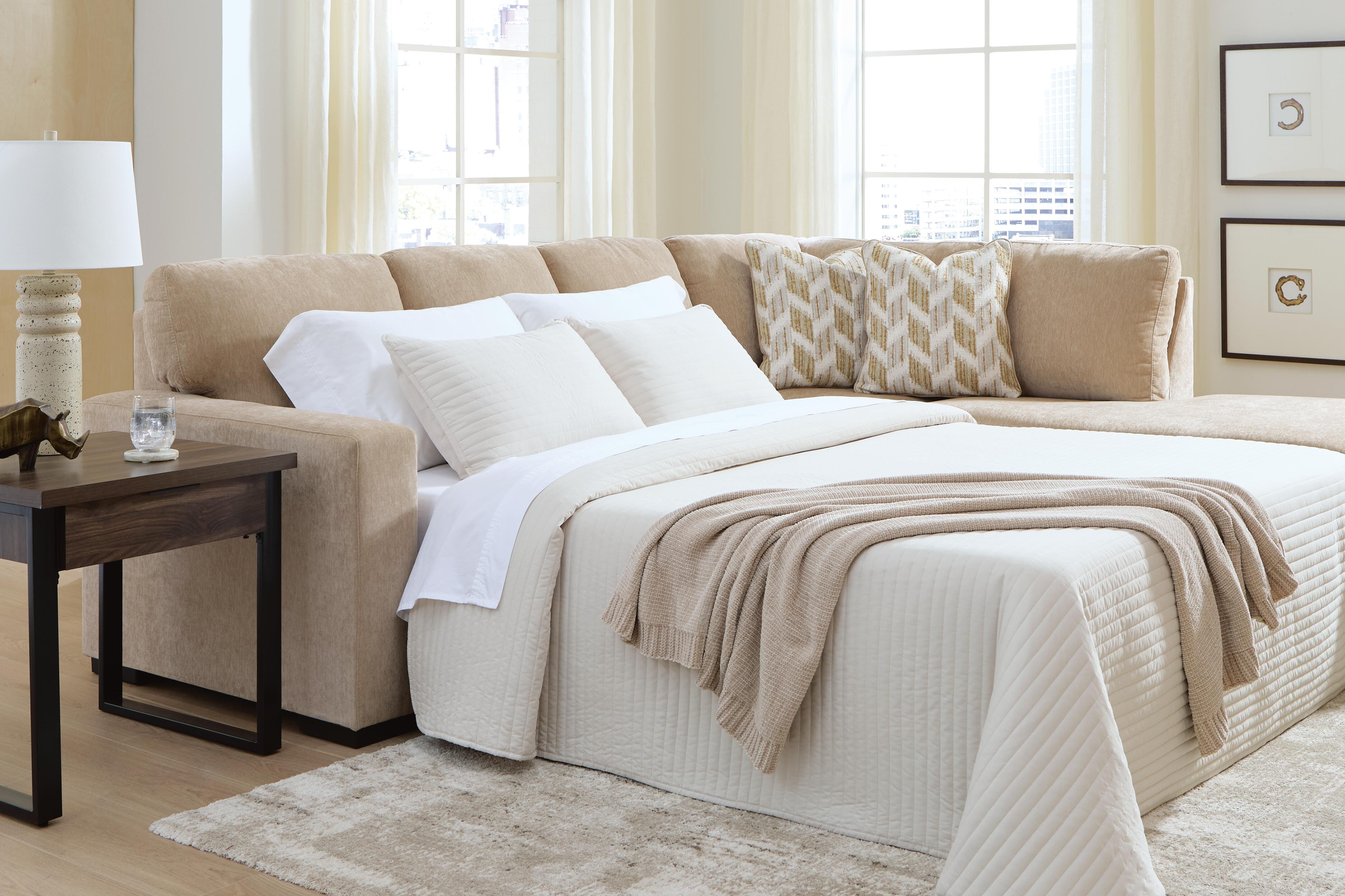 Best Furniture Outlet - Ashley Furniture - Bridgepoint 2-Piece Sleeper Sectional with Chaise - 2-Piece Sleeper Sectional with Chaise - PC69507S5