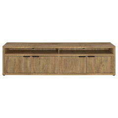 Tabby 79-inch 4-door Engineered Wood TV Stand Media Console Mango