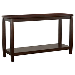Best Furniture Outlet - Coaster - Dixon Wood Entryway Console Table with Shelf Cappuccino - 701079