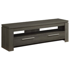 Best Furniture Outlet - Coaster - Elkton 2-drawer Engineered Wood 59-inch TV Stand Weathered Grey - 701979