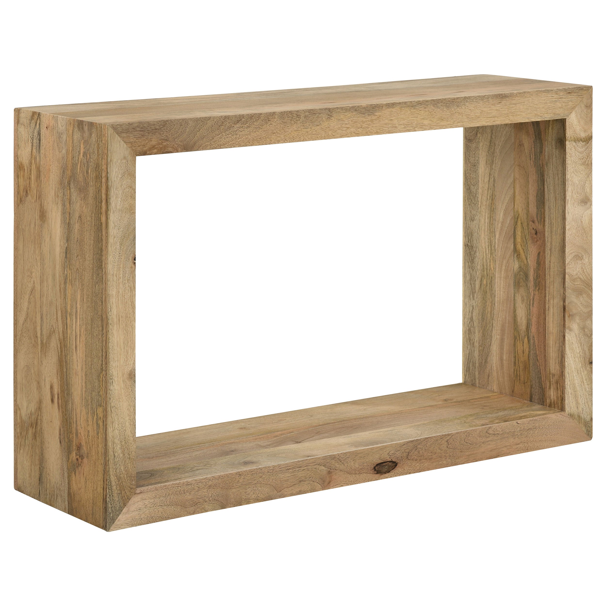 Best Furniture Outlet - Coaster - Benton Rectangular Solid Wood Sofa Console Table Natural - 704839