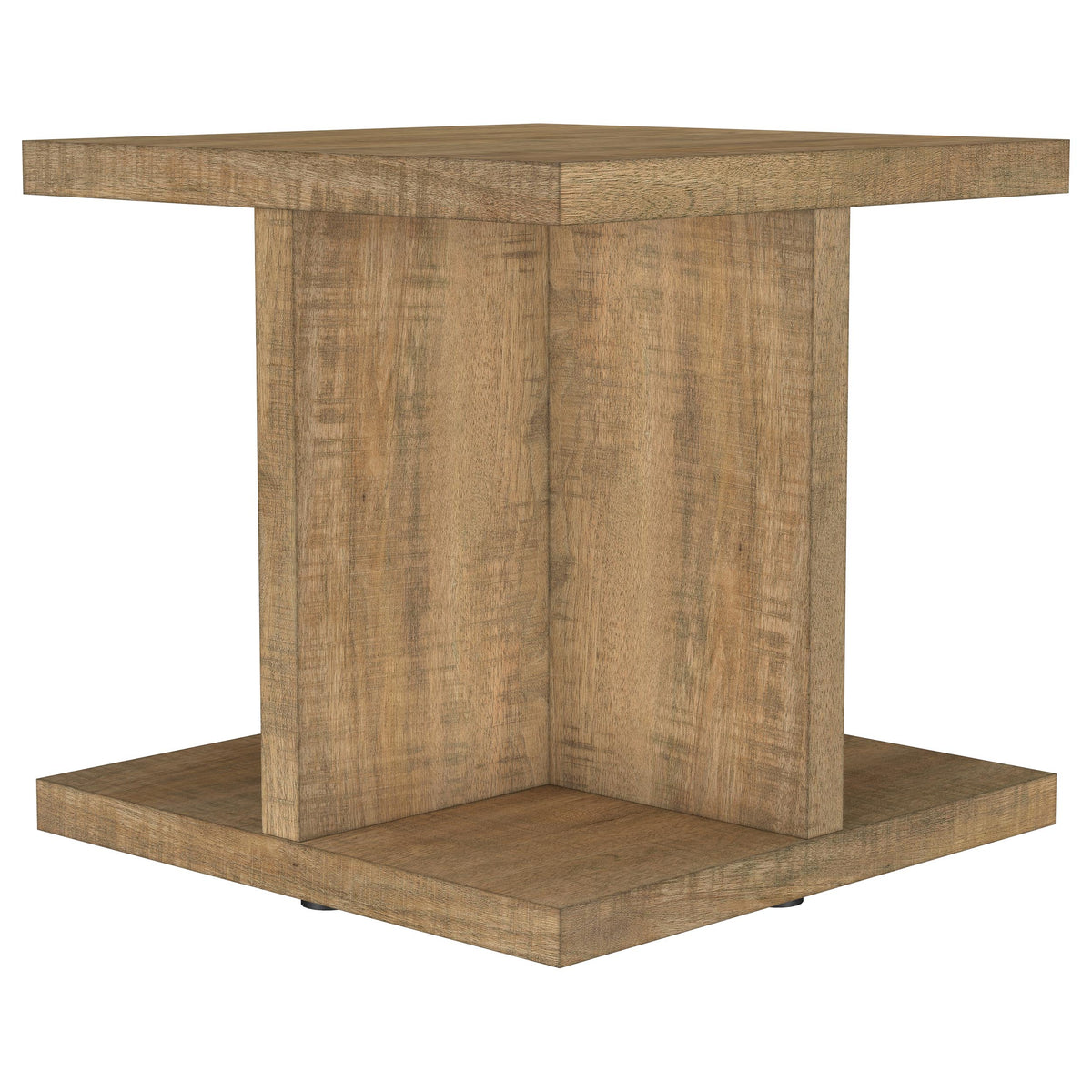 Best Furniture Outlet - Coaster - Cortona Square Engineered Wood End Side Table Mango - 706177