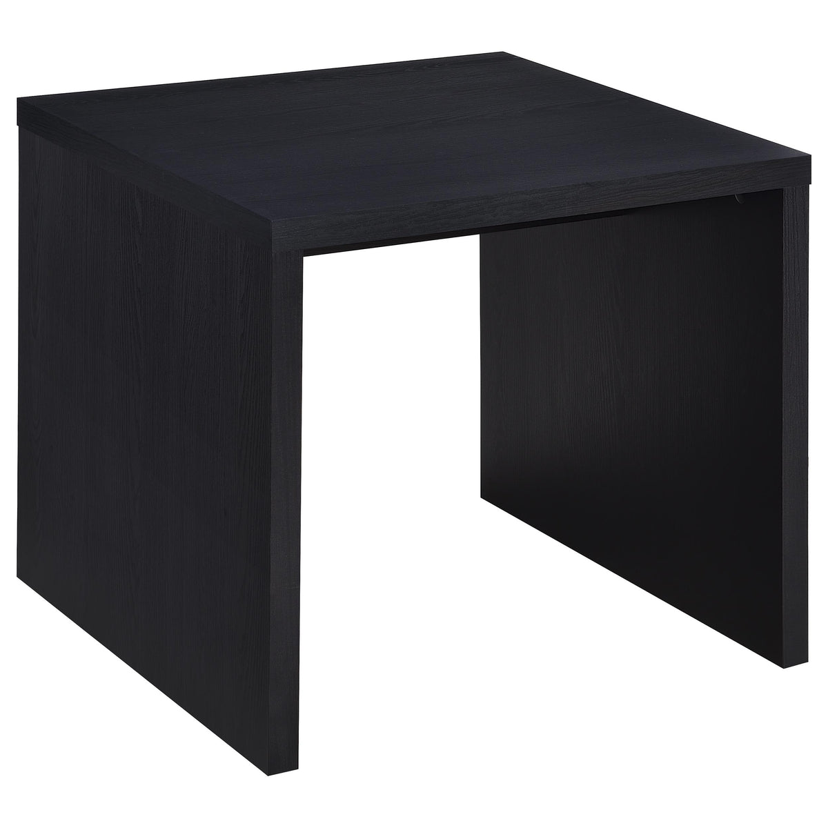 Best Furniture Outlet - Coaster - Knapp Engineered Wood Square Side End Table Black - 706227