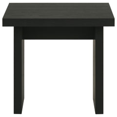 Decker 2-piece Coffee and End Table Set Black