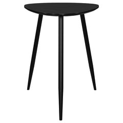 Odessa 3-piece Triangular Coffee and End Table Set Black