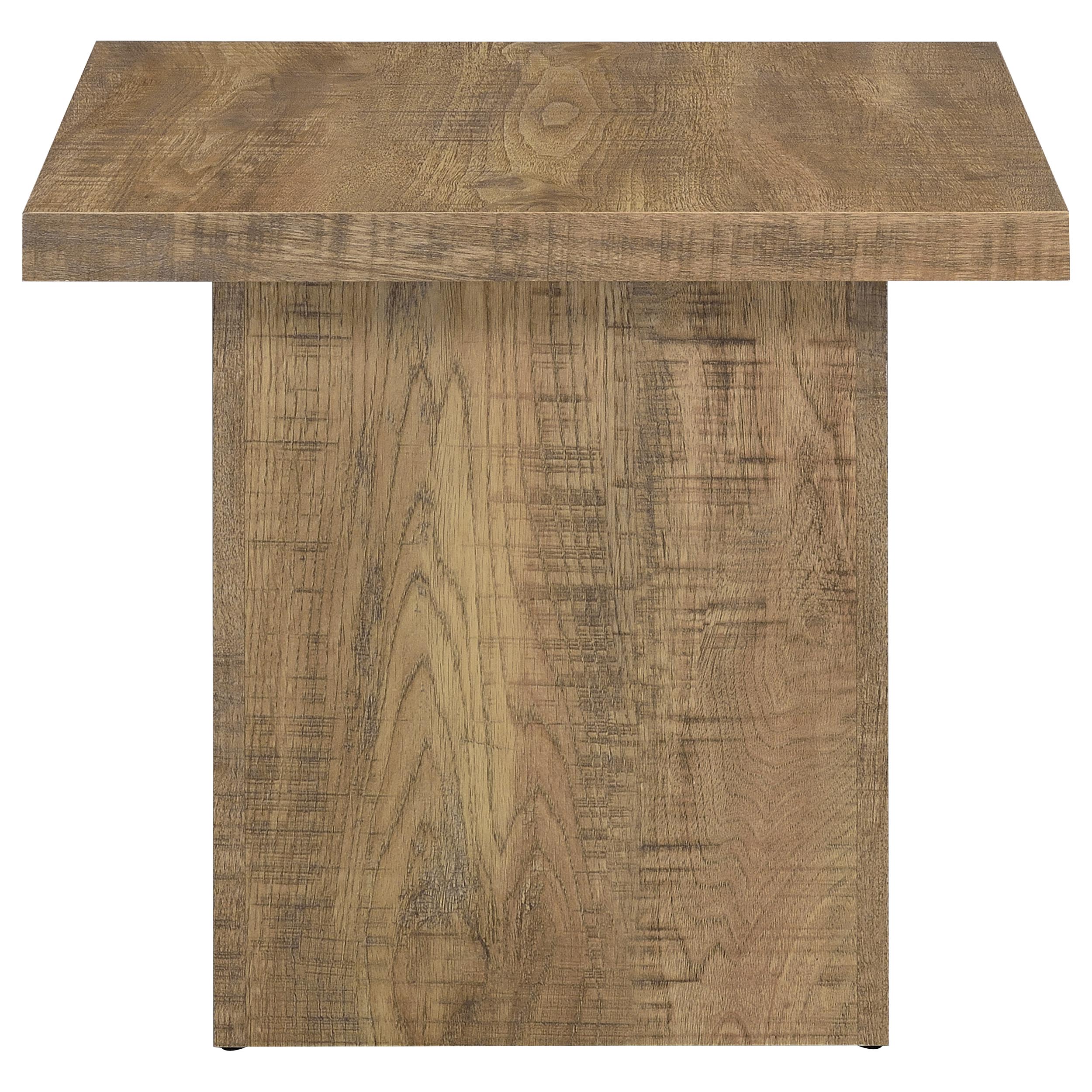 Devar 3-piece Square Coffee and End Table Set Mango