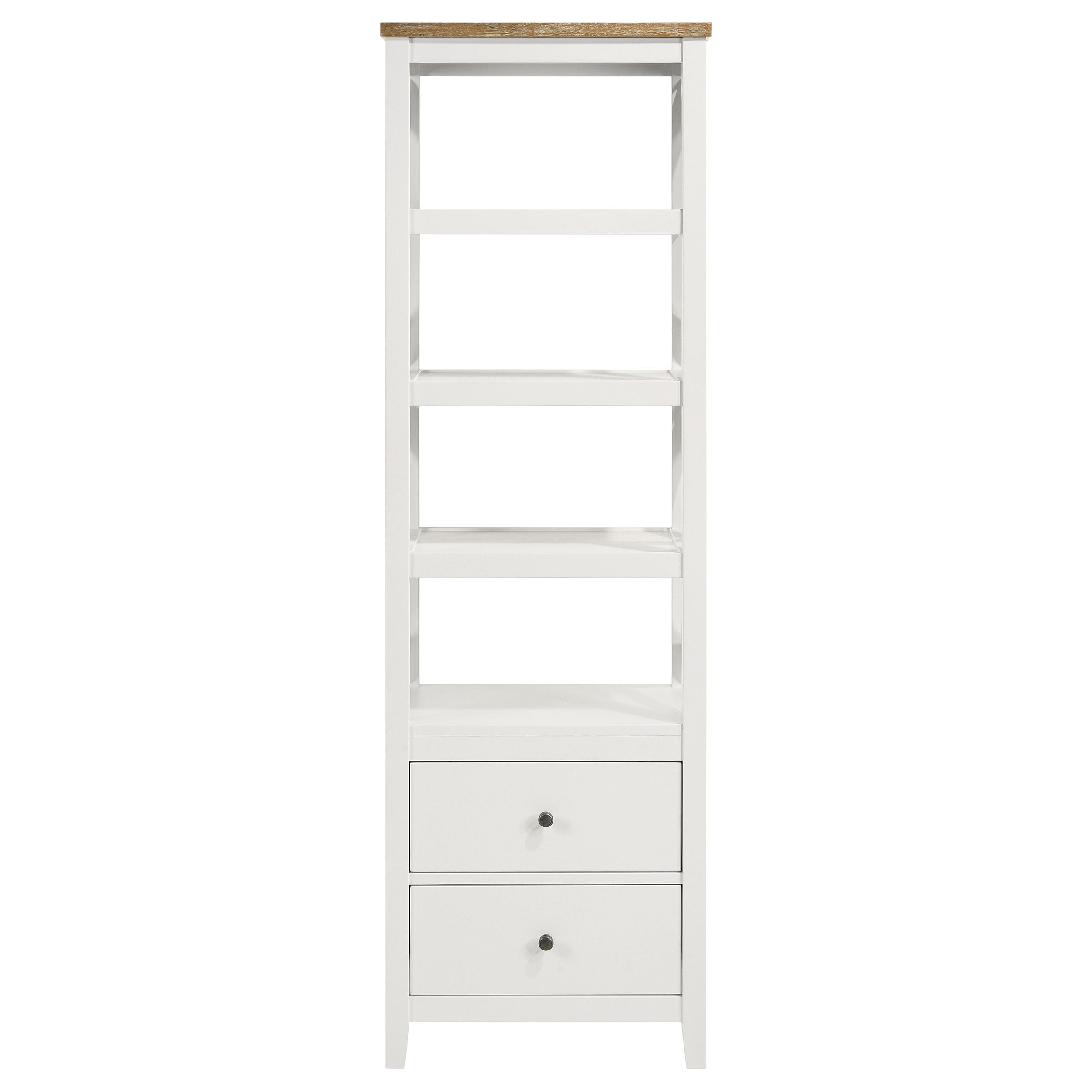 Hollis 3-piece 67-inch TV Stand Entertainment Center White