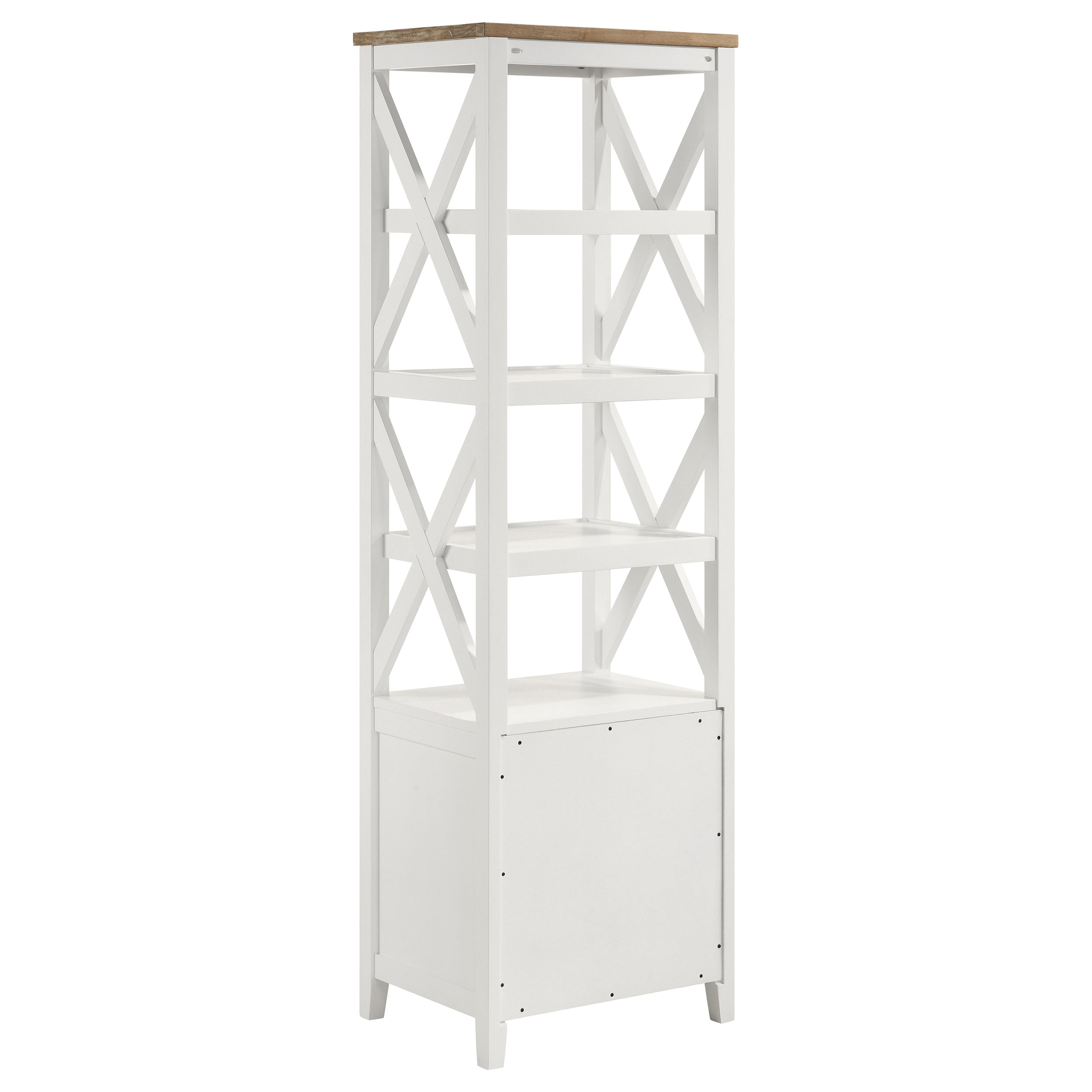 Hollis 3-piece 67-inch TV Stand Entertainment Center White