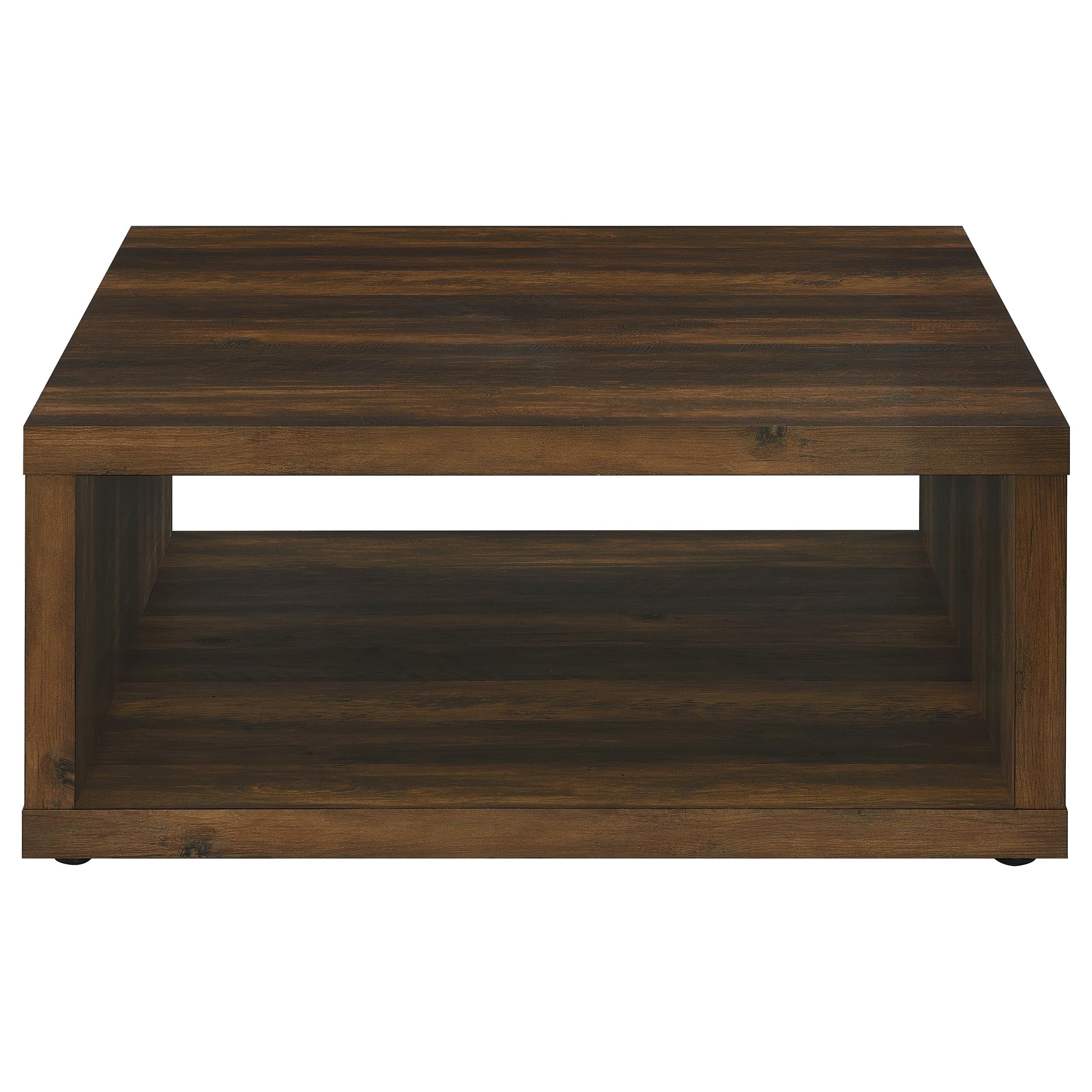 Frisco 2-piece Coffee and End Table Set Dark Pine