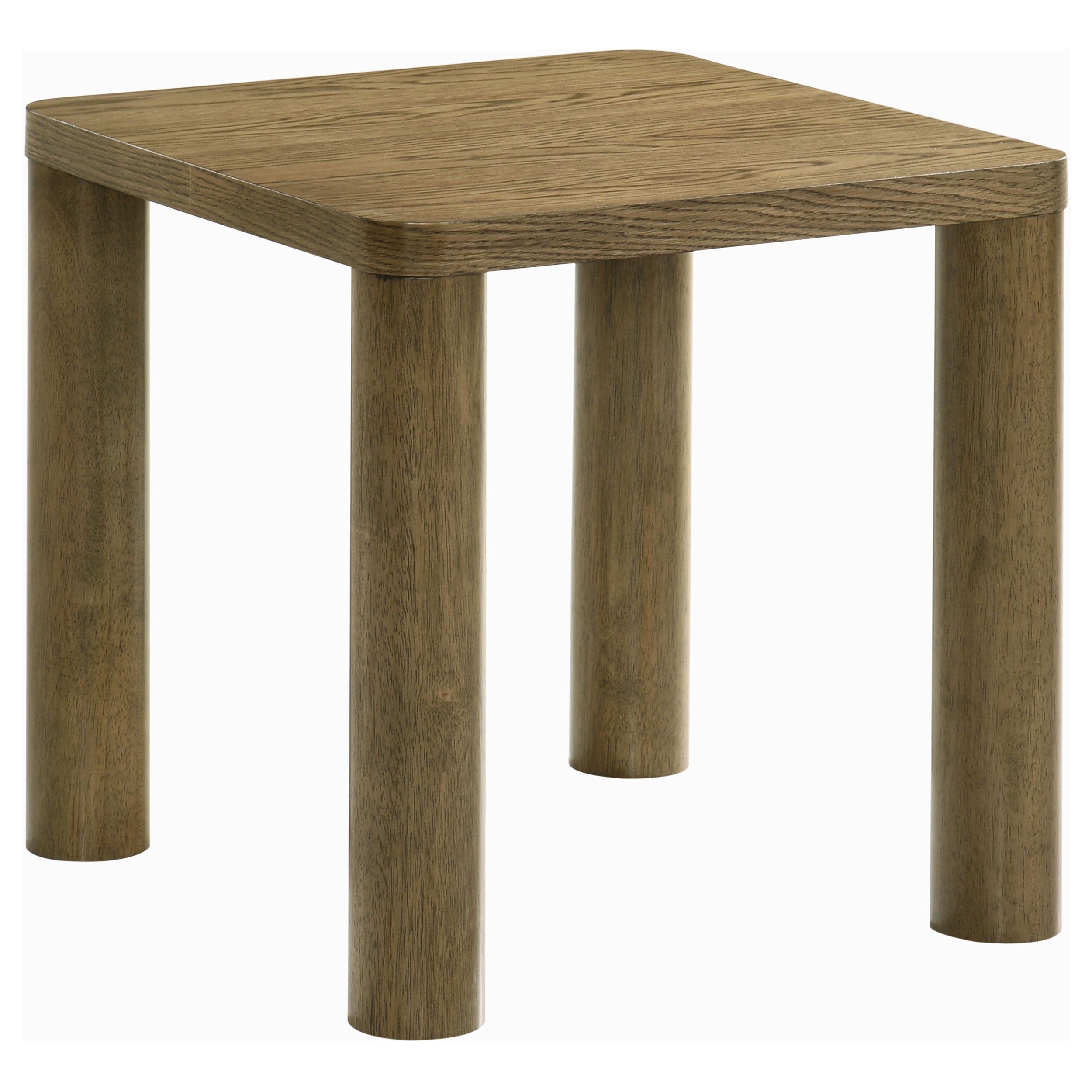 Best Furniture Outlet - Coaster - Castlewood Engineered Wood Accent Side End Table Brown Oak - 710857