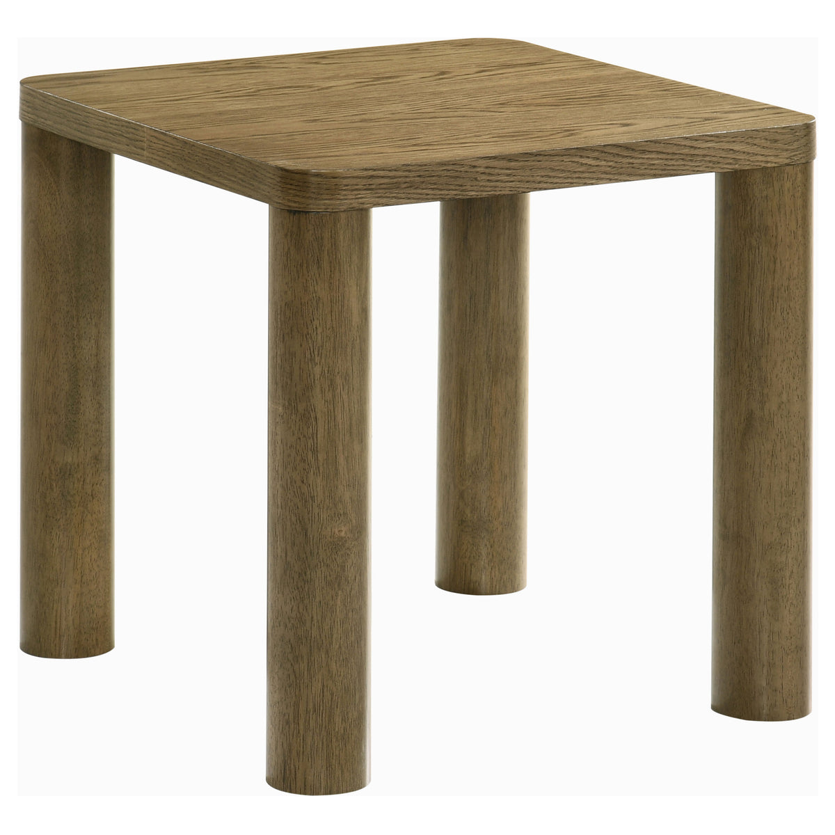 Best Furniture Outlet - Coaster - Castlewood Engineered Wood Accent Side End Table Brown Oak - 710857