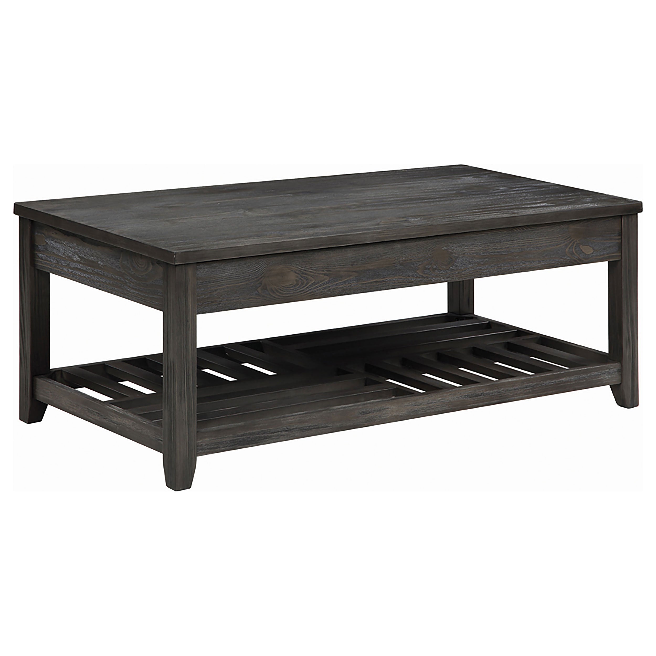 Cliffview 2-piece Lift Top Coffee and End Table Set Grey