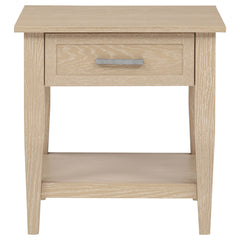 Lindenton 1-drawer Wood Occasional Side End Table Blonde