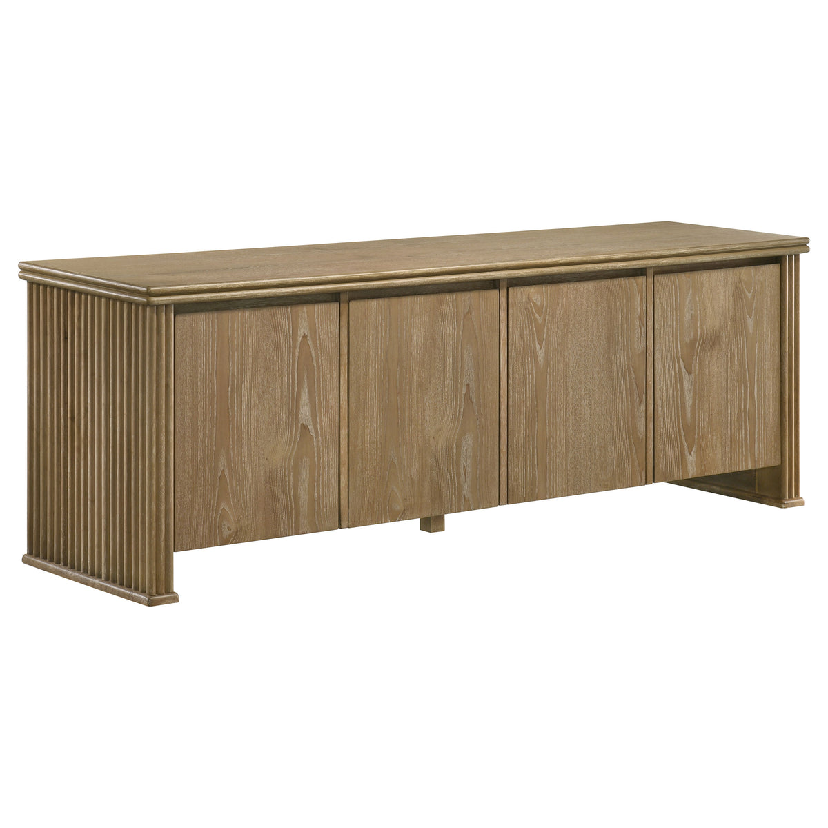 Best Furniture Outlet - Coaster - Adina 70-inch TV Stand Media Console Distressed Light Brown - 722933