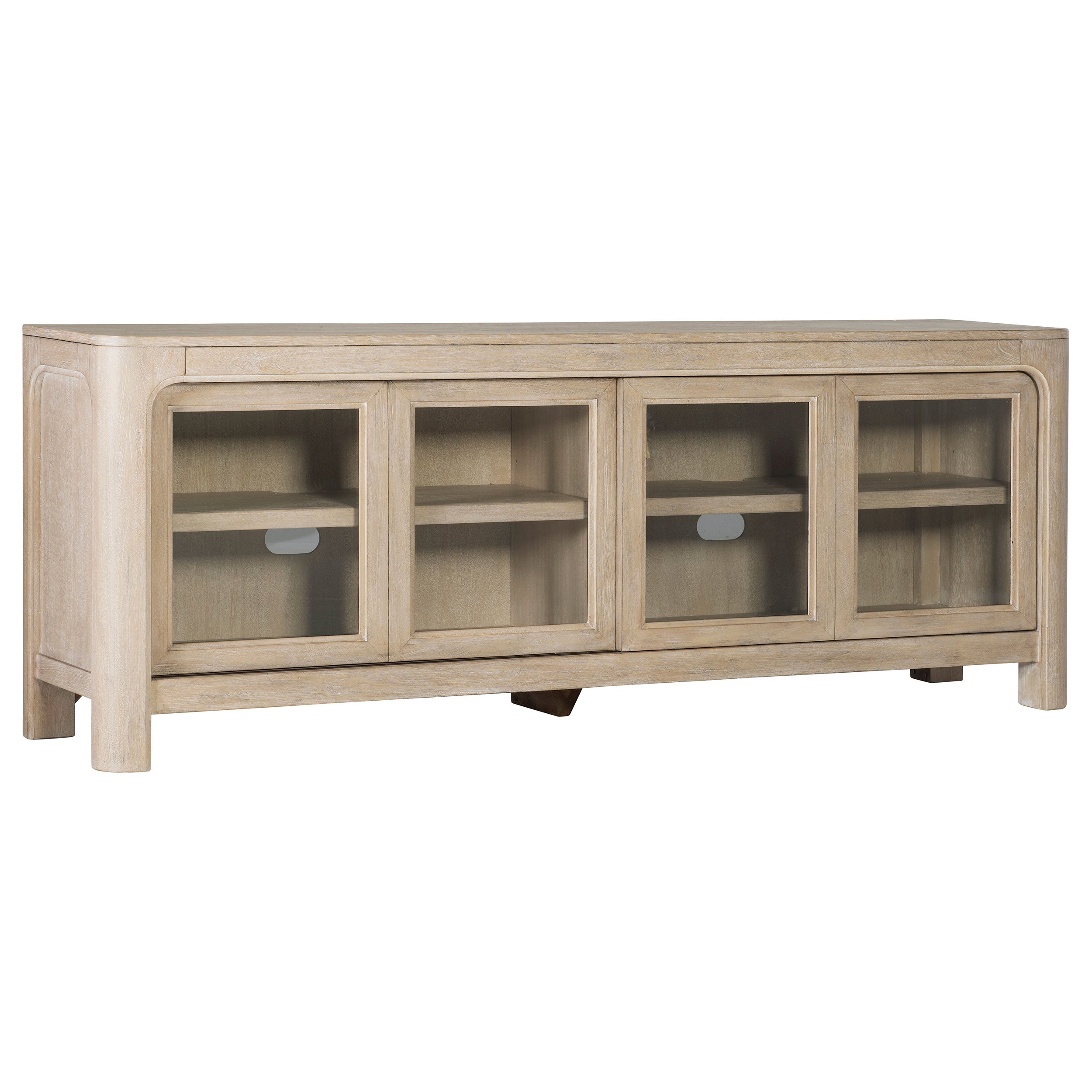 Best Furniture Outlet - Coaster - Solano 71-inch 2-door TV Stand Media Console Weathered Mango - 723483