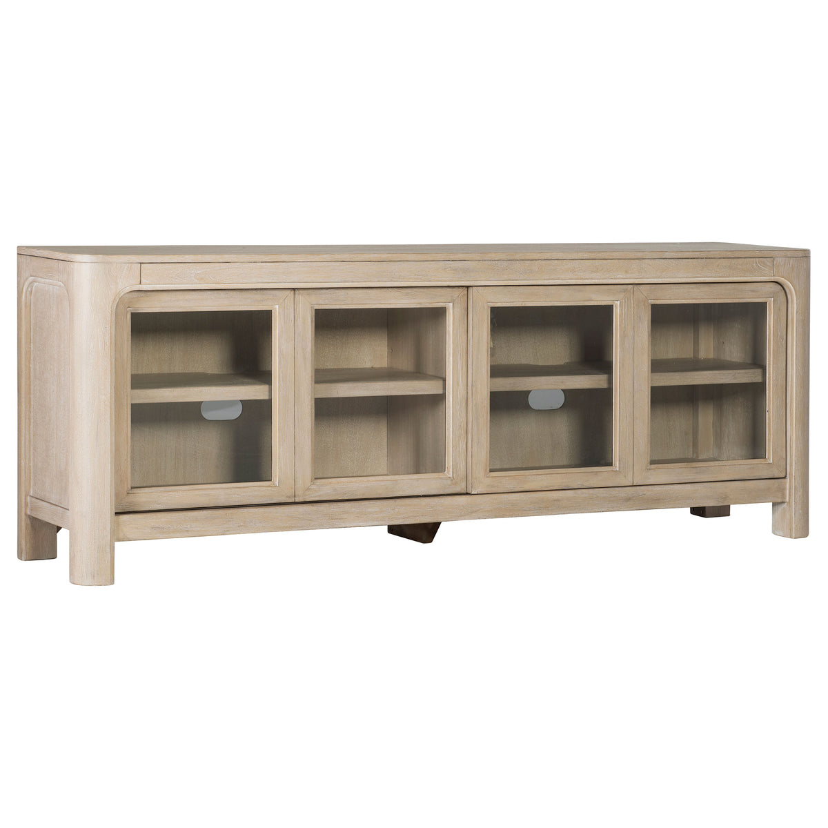 Best Furniture Outlet - Coaster - Solano 71-inch 2-door TV Stand Media Console Weathered Mango - 723483