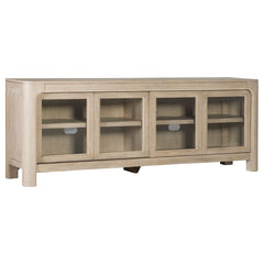Best Furniture Outlet - Coaster - Solano 71-inch 2-door TV Stand Media Console Weathered Mango - 723483