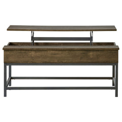 Best Furniture Outlet - Coaster - Byers Engineered Wood Lift Top Coffee Table Brown Oak - 723778