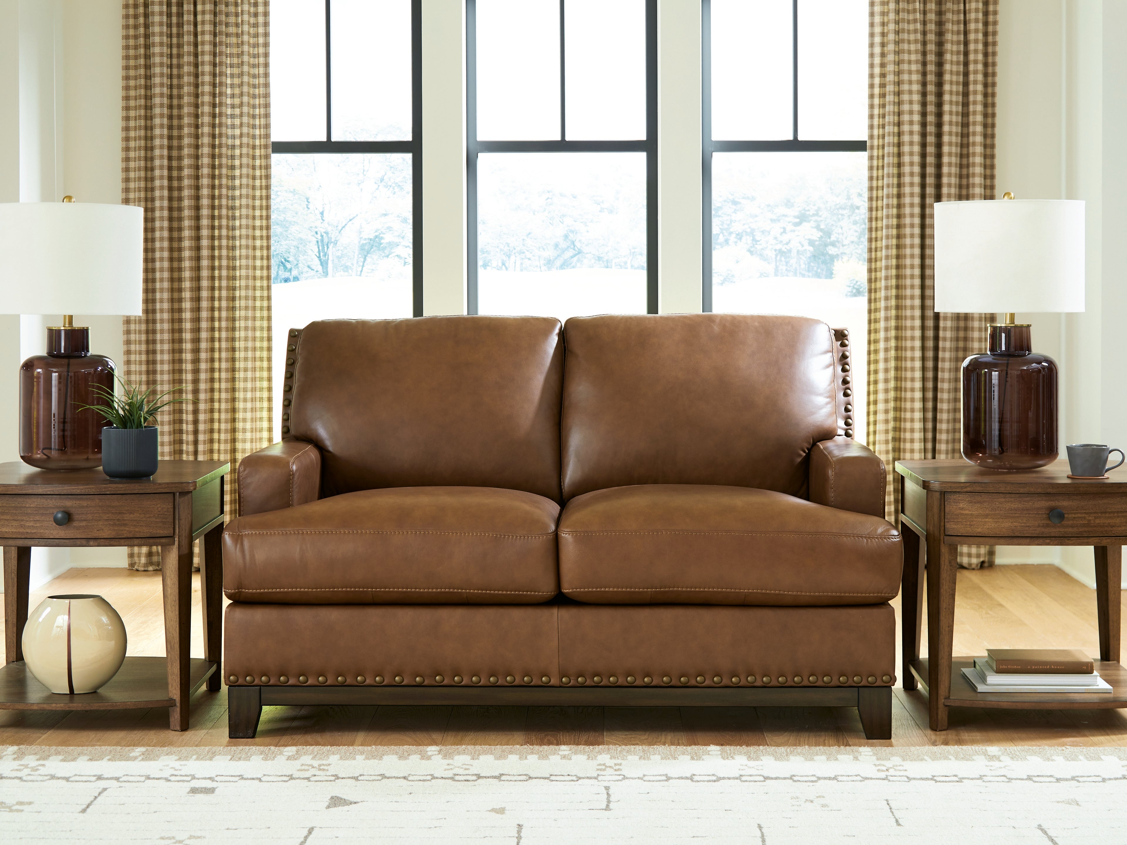 Best Furniture Outlet - Ashley Furniture - Saonara Living Room - Loveseat - PC7310935
