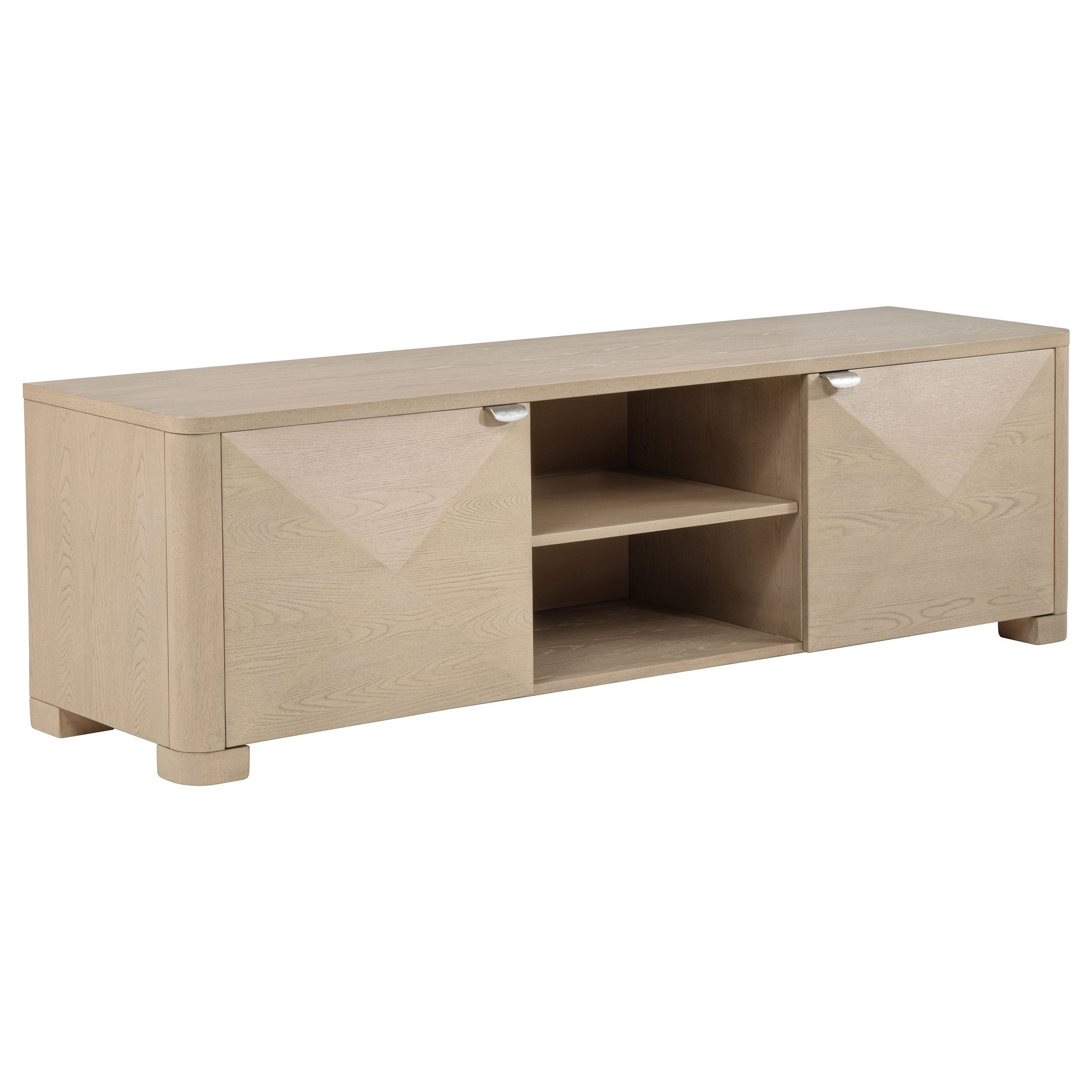 Best Furniture Outlet - Coaster - Marcelo 71-inch TV Stand Media Console Light Elm - 736053