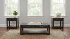 Best Furniture Outlet - Coaster - Marcelo 3-piece Coffee Table Set with Storage Coffee - 736068-S3