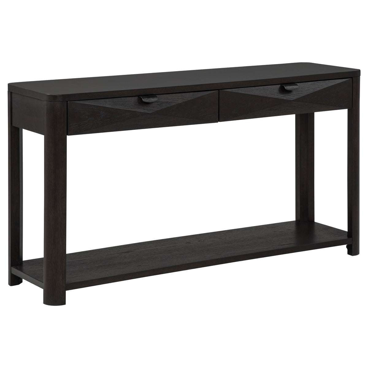 Best Furniture Outlet - Coaster - Marcelo Sofa Console Table with 2 Drawers and Shelf Coffee - 736069