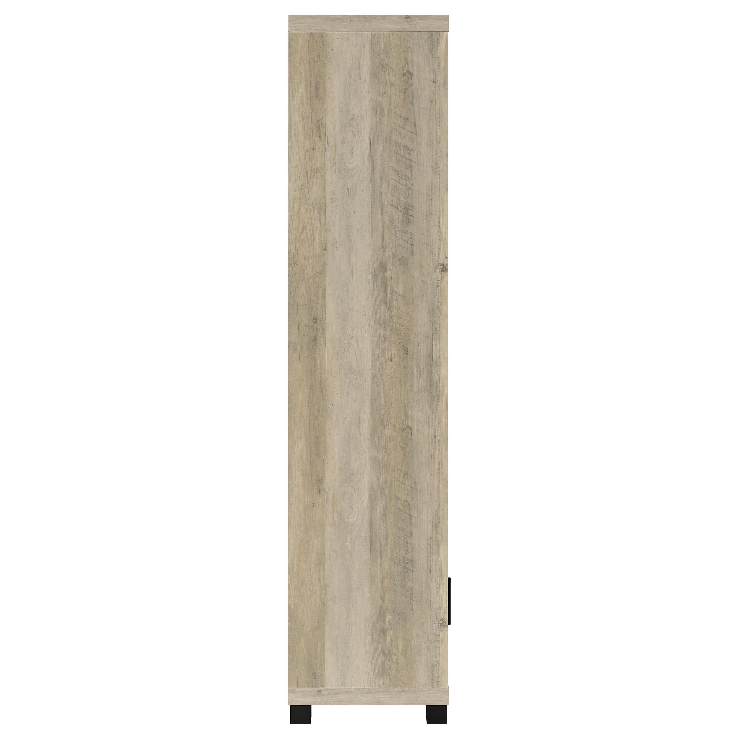 Sachin 3-piece 79-inch TV Entertainment Center Antique Pine