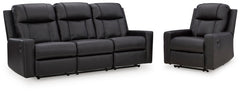 Best Furniture Outlet - Ashley Furniture - Mackmenville Reclining Sofa and Recliner - Reclining Sofa and Recliner - 74713U2