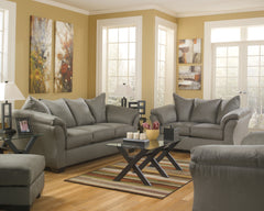Best Furniture Outlet - Ashley Furniture - Darcy Sofa, Loveseat, Chair and Ottoman - Sofa, Loveseat, Chair and Ottoman - 75005U9