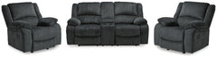 Best Furniture Outlet - Ashley Furniture - Draycoll Reclining Loveseat and 2 Recliners - Reclining Loveseat and 2 Recliners - 76504U10