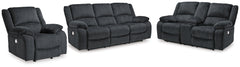 Best Furniture Outlet - Ashley Furniture - Draycoll Power Reclining Sofa, Loveseat and Recliner - Power Reclining Sofa, Loveseat and Recliner - 76504U5