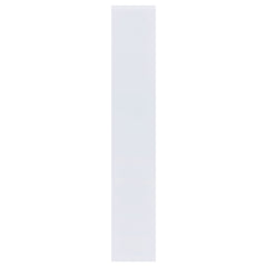 Theo 71-inch 6-shelf Bookshelf White