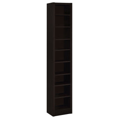 Best Furniture Outlet - Coaster - Eliam 71-inch 8-shelf Bookcase Cappuccino - 800285