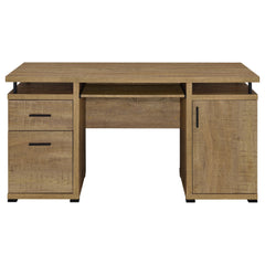 Tracy 55-inch 2-drawer Office Computer Desk Mango