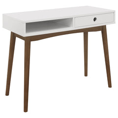 Best Furniture Outlet - Coaster - Bradenton 39-inch 1-drawer Wood Writing Desk White - 801931