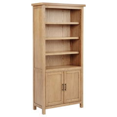 Best Furniture Outlet - Coaster - Vermes 72-inch 2-door Home Office Cabinet Bookcase Light Ash - 802063