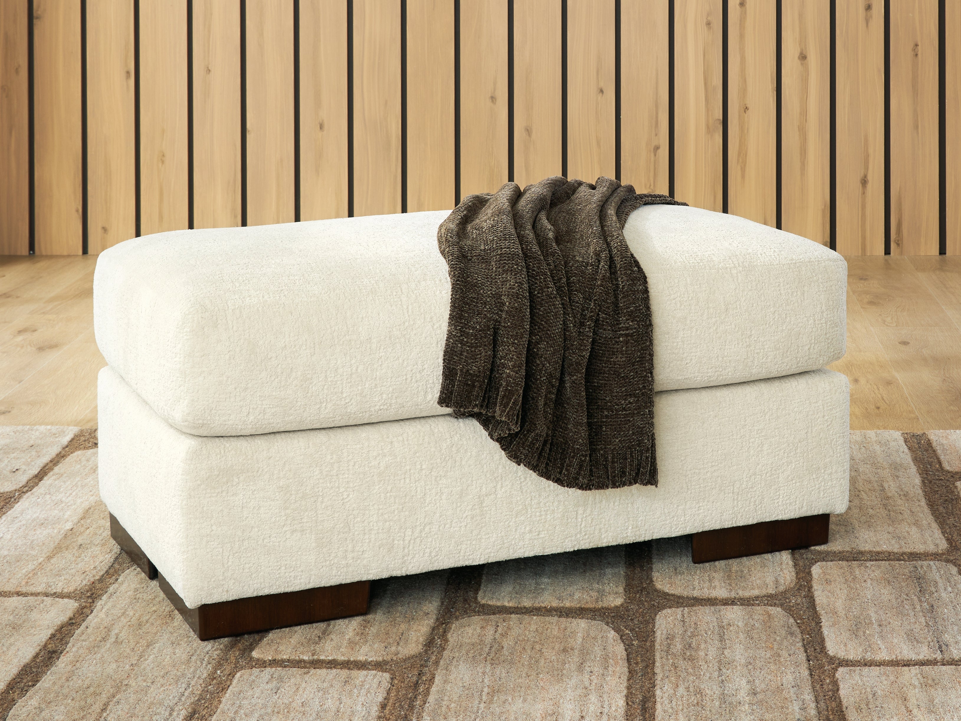 Best Furniture Outlet - Ashley Furniture - Jayne Park Living Room - Ottoman / Sand - PC8150614