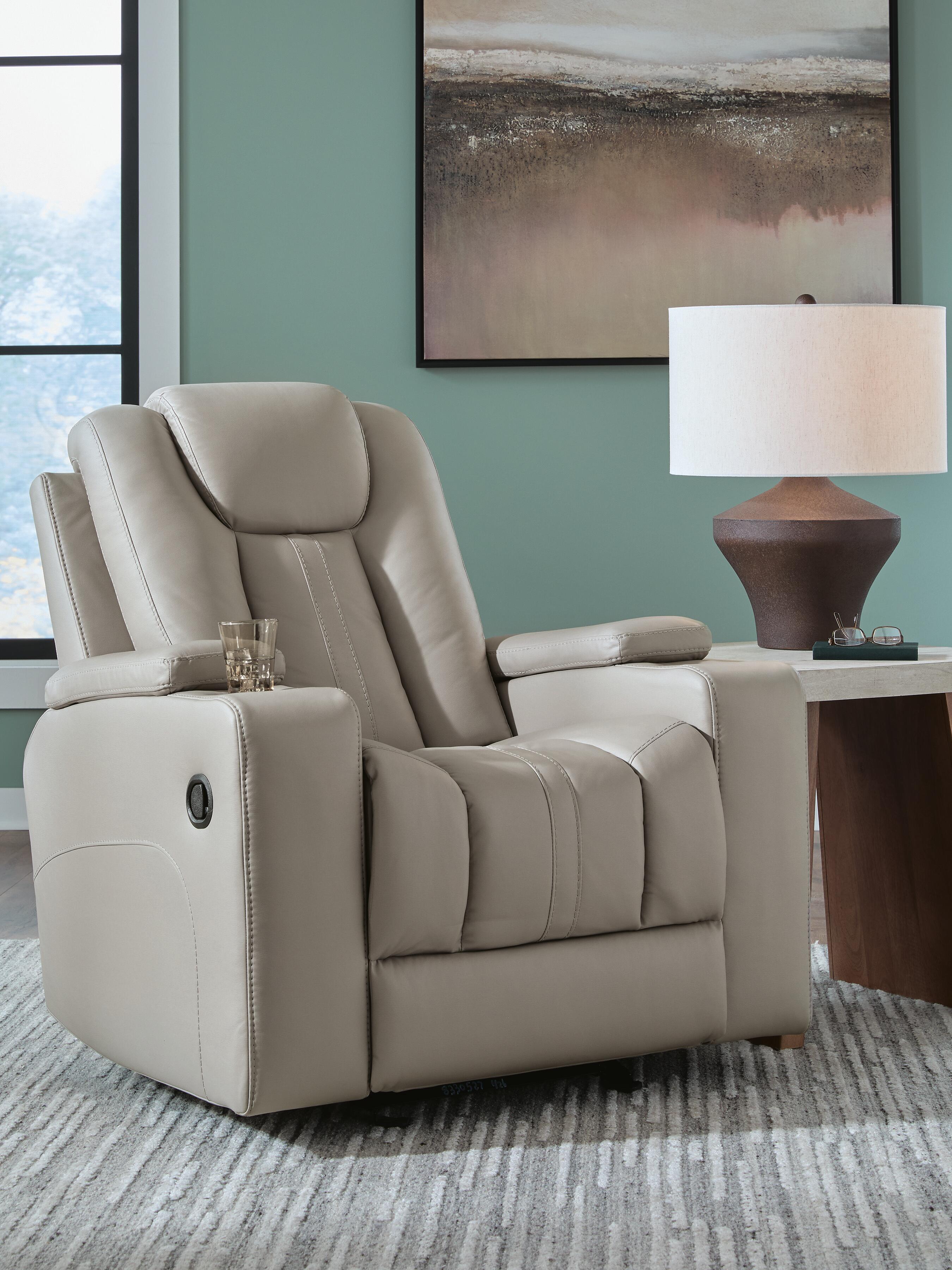 Best Furniture Outlet - Ashley Furniture - Elevate Edges Living Room - Glider Recliner / Coin - PC8330527