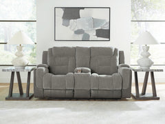 Best Furniture Outlet - Ashley Furniture - Mixed Motion Living Room - PWR REC Loveseat/CON/ADJ HDRST - PC8350518