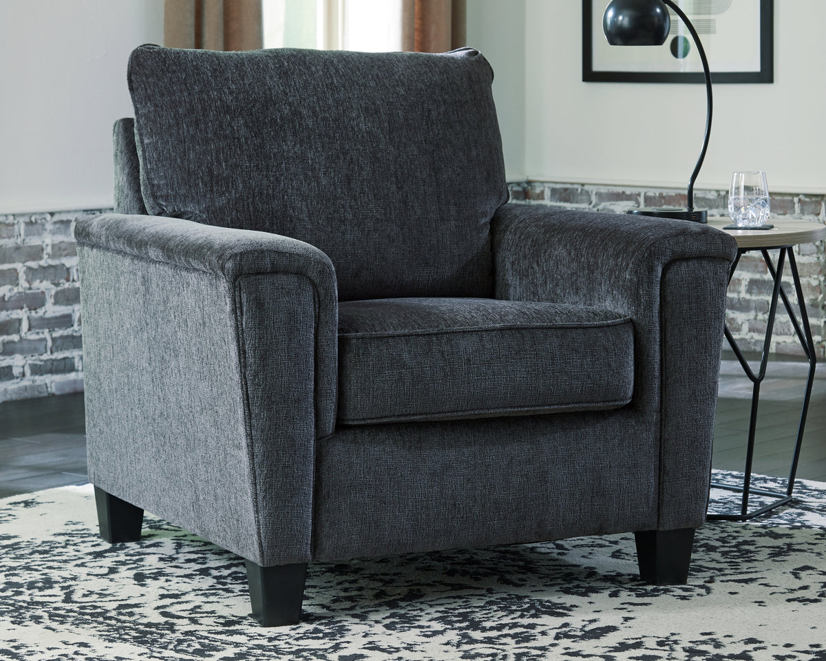 Best Furniture Outlet - Ashley Furniture - Abinger Living Room - Chair / Smoke - 8390520