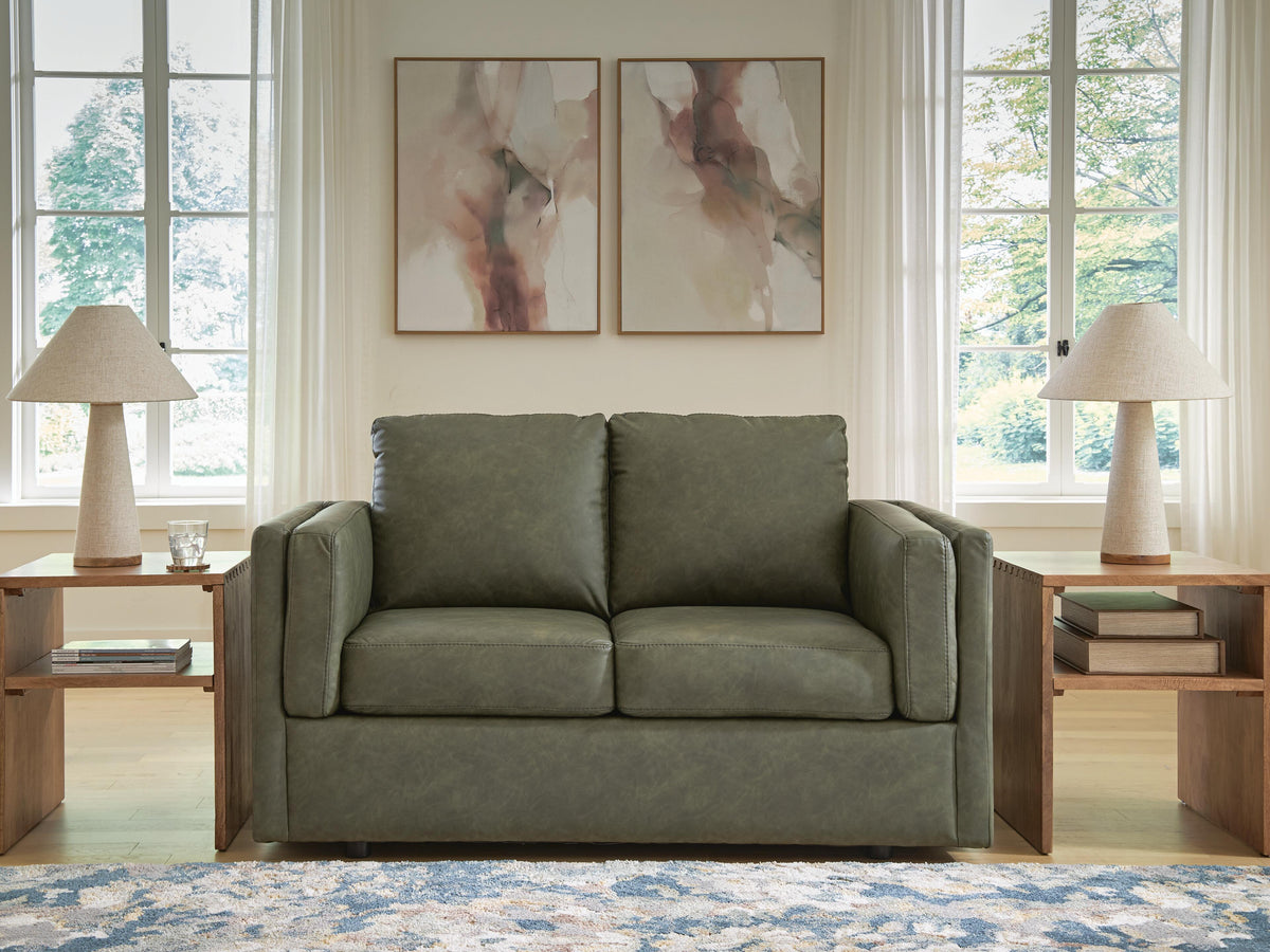 Best Furniture Outlet - Ashley Furniture - Hollis Studio Living Room - Loveseat - PC8560435