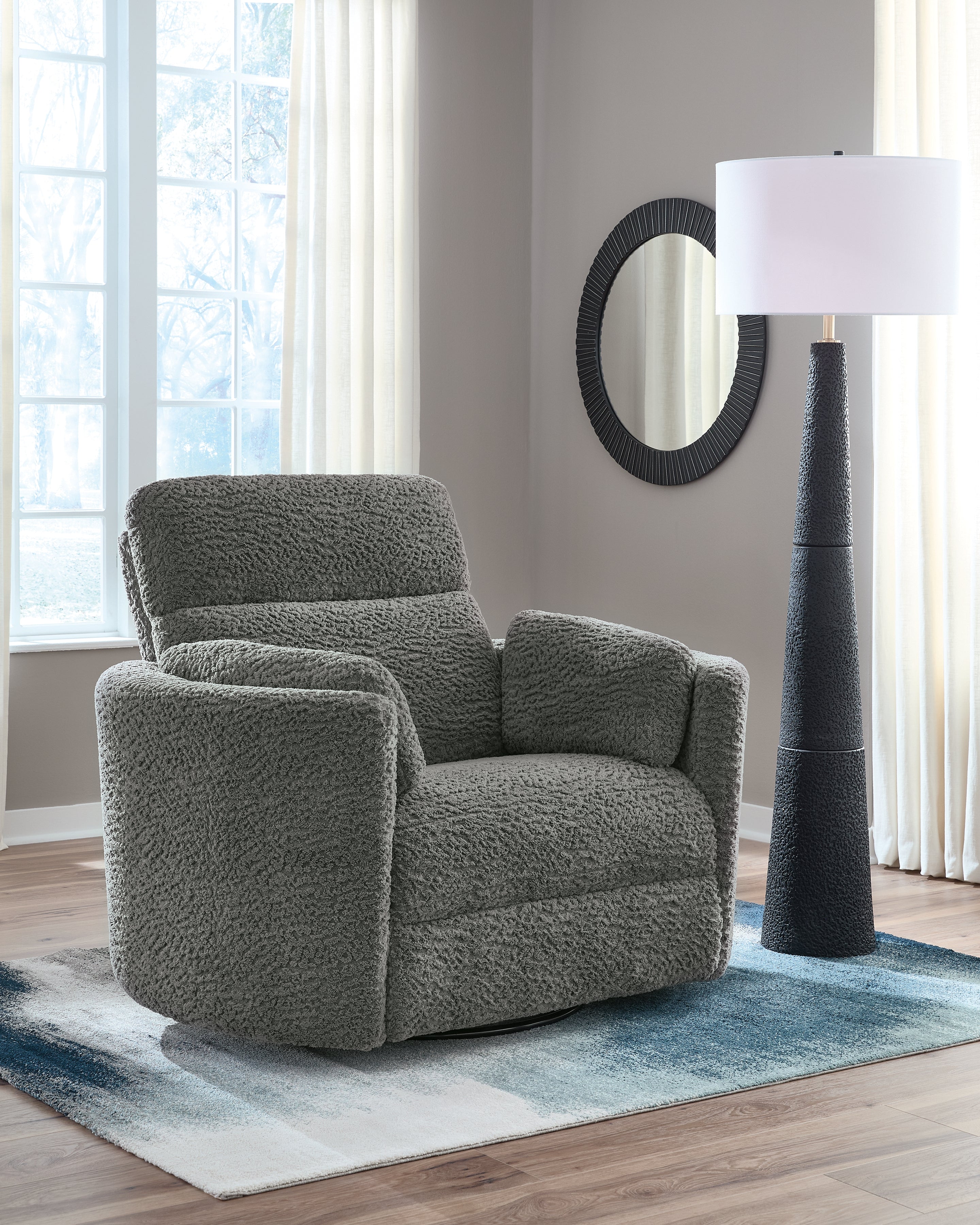 Best Furniture Outlet - Ashley Furniture - Gosaldo Living Room - Swivel Glider Power Recliner - PC8630495